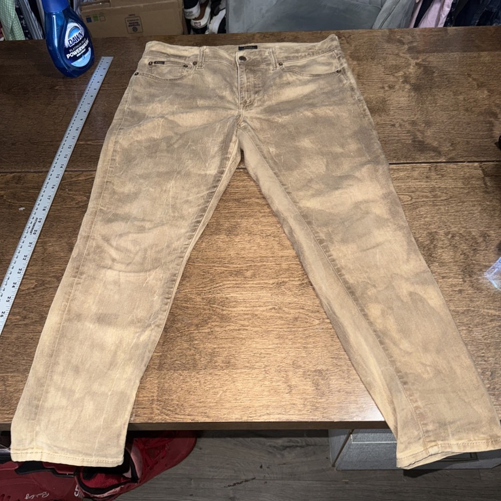 Polo Ralph Lauren Women's Tompkins Skinny Crop Jeans Size 31 Regular Brown Denim